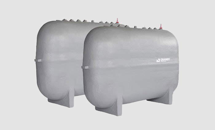 steel and fiberglass oil tanks