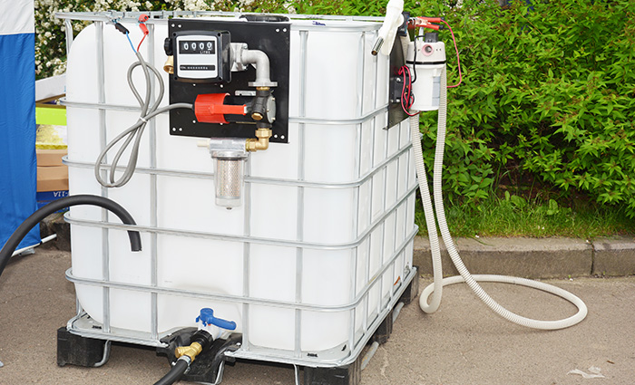 bulk fuel storage tanks